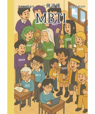 書封 一冊讀懂：MBTI